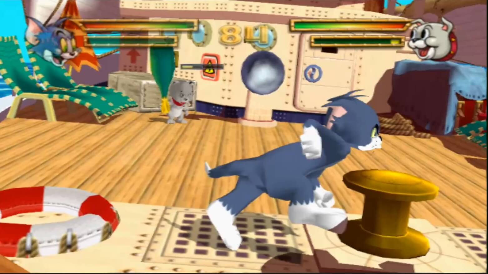 Tom & Jerry War of the Whiskers - геймплей игры на PlayStation 2